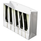 Musikgeschenktasche Große Geschenktüte (Vorderseite Schrägansicht)