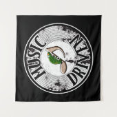 Musikgesteuerter Wandteppich (Vorderseite)