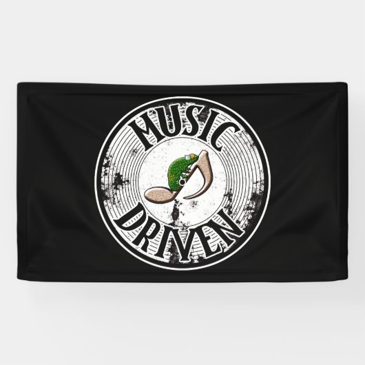 Musikgesteuertes Banner (Horizontal)