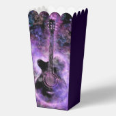 Musikgitarre Popcorn Box Geschenkschachtel (Rückseite)