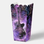 Musikgitarre Popcorn Box Geschenkschachtel (Rückseite)