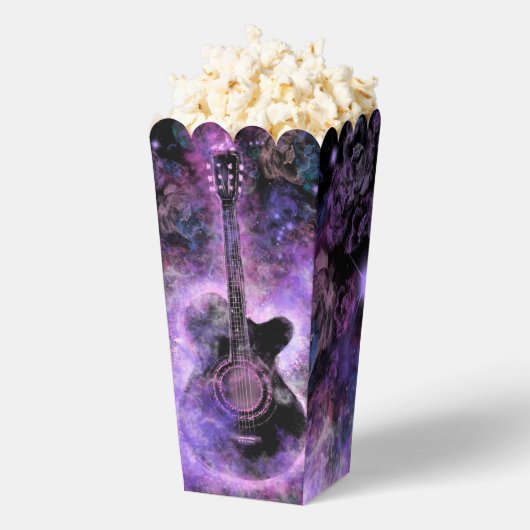 Musikgitarre Popcorn Box Geschenkschachtel (Geplatzt)
