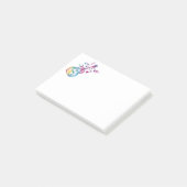 Musikgitarre Post-it Klebezettel (angewinkelt)