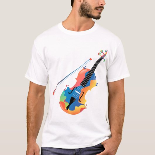 Musikgitarre T-Shirt (Vorderseite)