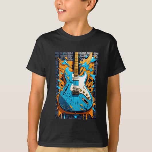 Musikgitarre T-Shirt (Vorderseite)