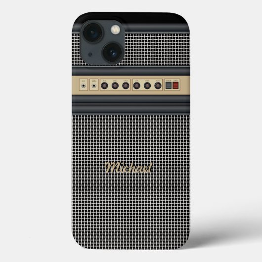 Musikgitarre-Tonverstärker Case-Mate iPhone Hülle (Rückseite)
