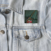 Musikgitarrist liebt Geschenk Button (Beispiel)