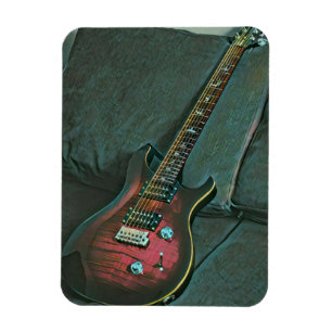 Musikgitarrist liebt Geschenk Magnet