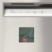 Musikgitarrist liebt Geschenk Magnet (In Situ (Geschirrspüler))