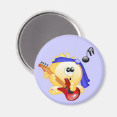 Musikgitarrist Magnet (Vorderseite/Rückseite)