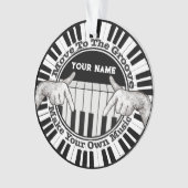 Musikgroove Ornament (Vorderseite)