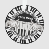 Musikgroove Ornament (Vorderseite)