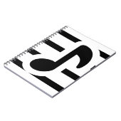 Musikheft. Notizblock (Linke Seite)