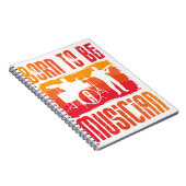 Musikheft Notizblock (Rechte Seite)