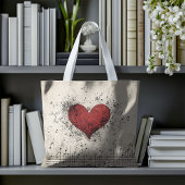 Musikherz Kunst, Dichtung und Musik Tragetaschen Mit Langen Trägern