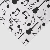 Musikhinweise - Notenblatt Music Design Seidenpapier (Detail)