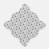 Musikhinweise - Notendesign Geschenkschachtel (Ungefaltet)