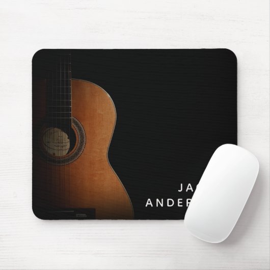 Musikhochschule für Gitarre Mousepad (Mit Mouse)