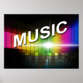 Musikillustrierung Poster (Vorne)