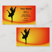 Musikindustrie-Karte - Breakdance 2 Visitenkarte (Vorne/Hinten)