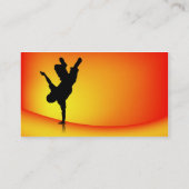 Musikindustrie-Karte - Breakdance 2 Visitenkarte (Rückseite)