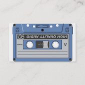 Musikindustrie-Karte - Kassette Visitenkarte (Rückseite)