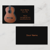 Musikindustrie-Karte Visitenkarte (Vorne/Hinten)