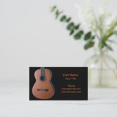 Musikindustrie-Karte Visitenkarte (Stehend Vorderseite)