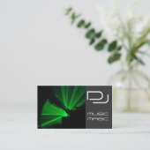 Musikindustrie-Karten Visitenkarte (Stehend Vorderseite)