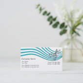 Musikindustrie-Karten Visitenkarte (Stehend Vorderseite)