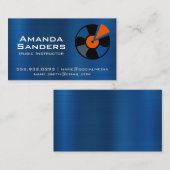 Musikindustrie | Vinyl Visitenkarte (Vorne/Hinten)