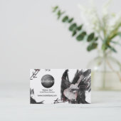 Musikindustrie-Visitenkarte (Ukulele) Visitenkarte (Stehend Vorderseite)