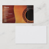 Musikindustriekarte Visitenkarte (Vorne/Hinten)