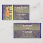 Musikindustriekarte Visitenkarte (Vorne/Hinten)