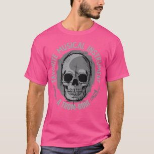 Musikinstrument A TromBone Skeleton Jokes und T-Shirt