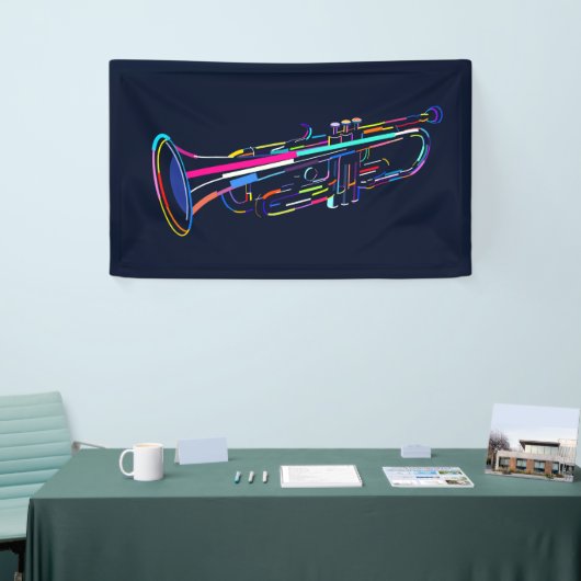 Musikinstrument Banner (Messeveranstaltung)