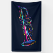 Musikinstrument Banner (Vertikal)