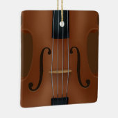 Musikinstrument Cello Viola Keramikornament (Rechts)