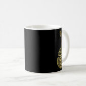 Musikinstrument Cool Nizza Kaffeetasse (VorderseiteRechts)
