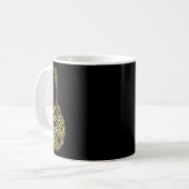 Musikinstrument Cool Nizza Kaffeetasse (Vorderseite Links)