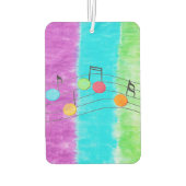 „Musikinstrument“ Duftspender Autolufterfrischer (Rückseite)