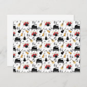 Musikinstrument Einladung (Vorne/Hinten)