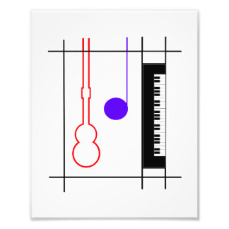 Musikinstrument Fotodruck