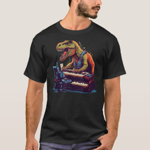 Musikinstrument für Dinosaurier und T Rex T-Shirt