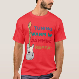 Musikinstrument für elektrische GitarreFunny Repea T-Shirt