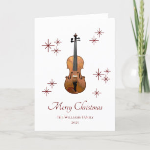 Musikinstrument Geige Weihnachten