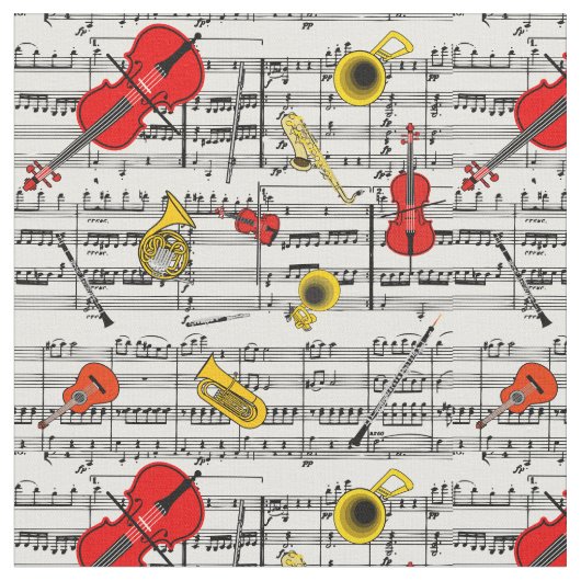 Musikinstrument-Gewebe Stoff (Nahaufnahme)