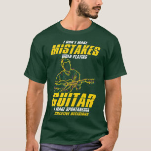 Musikinstrument Gitarre Gift Gitarrist T-Shirt