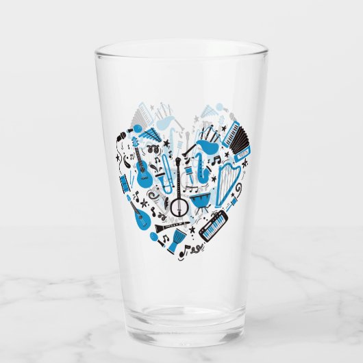 Musikinstrument Glas (Rückseite)