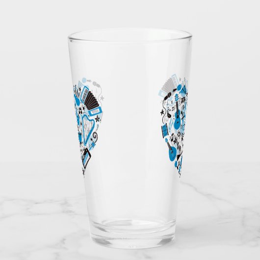 Musikinstrument Glas (Links)